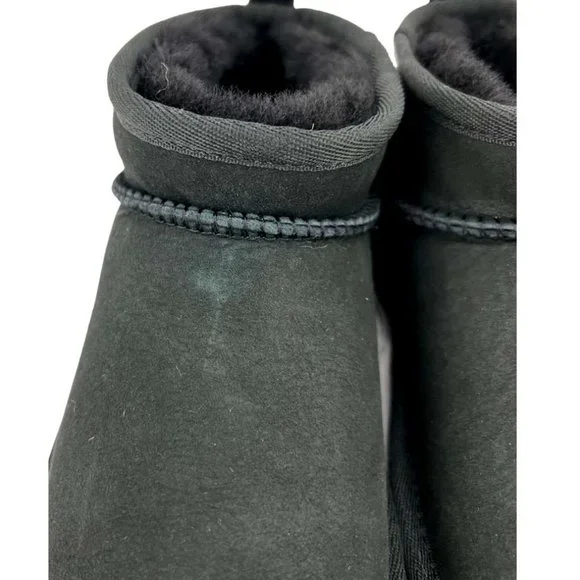 Kirkland | Kid's Shearling Boot | Black | Size 13 - Picture 7 of 7